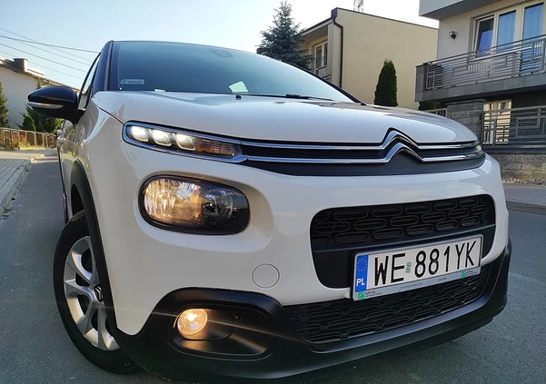 Citroen C3 cena 49900 przebieg: 80000, rok produkcji 2020 z Lipno małe 667